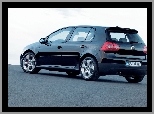 Czarny, Volkswagen Golf 5, GTI