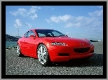 Maska, Czerwona, Mazda RX-8